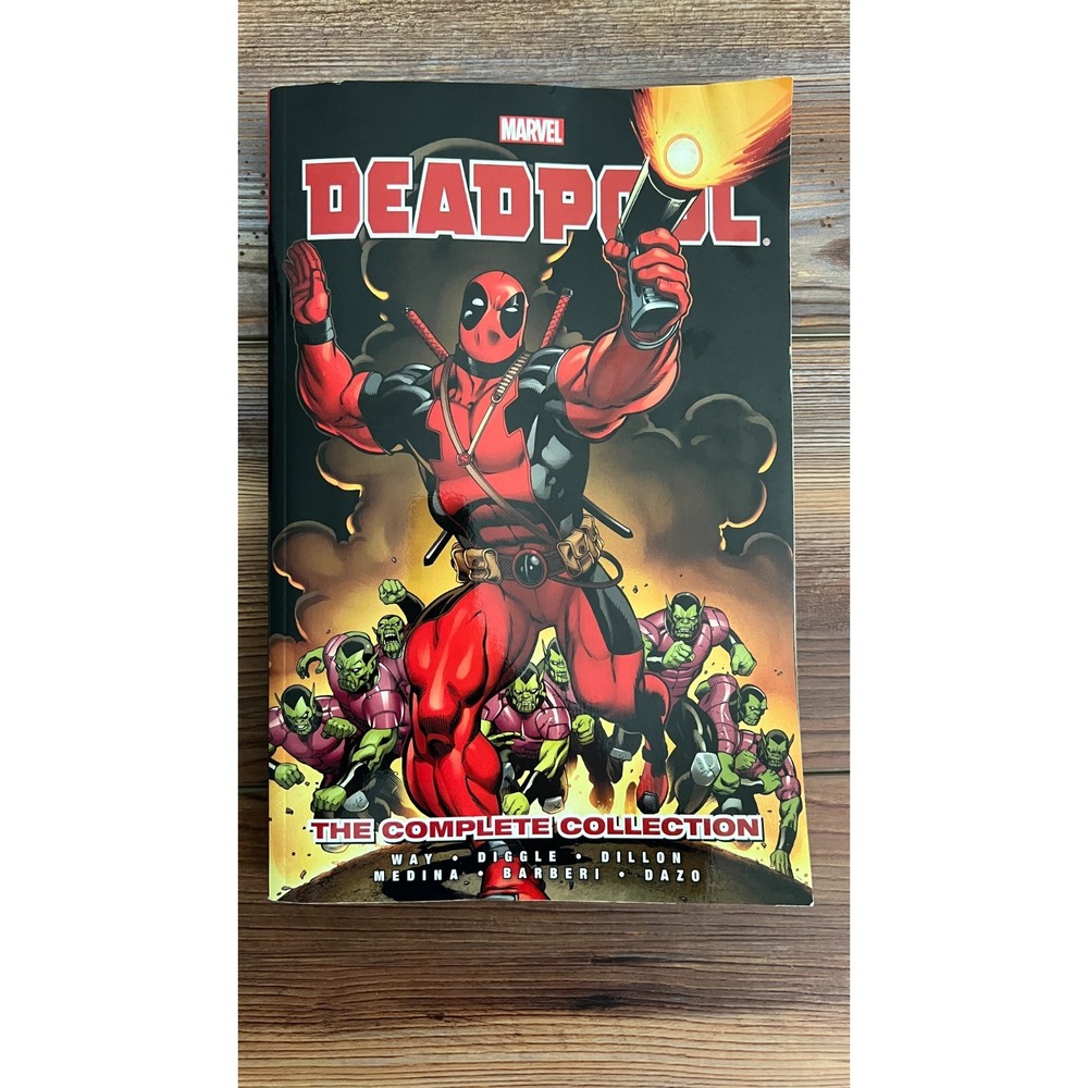Deadpool The Complete Collection Vol 1 Daniel Way Marvel Hardcover Graphic Novel